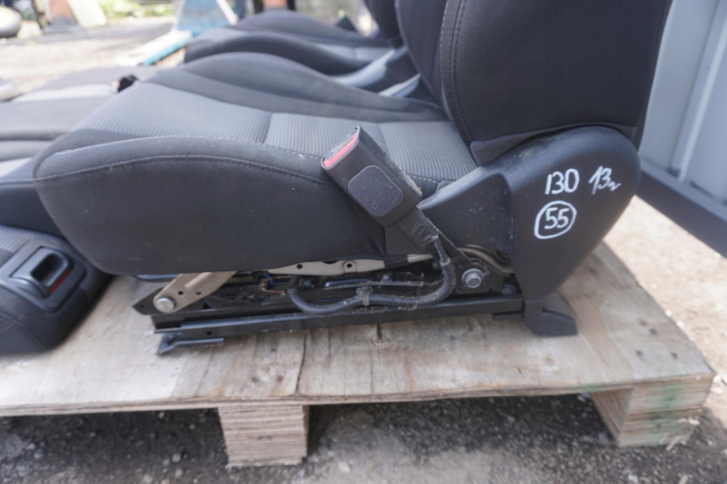 фото №10, Hyundai i30 ii gd хэтчбек сиденья заднее сиденье uk 2013rok ry-black