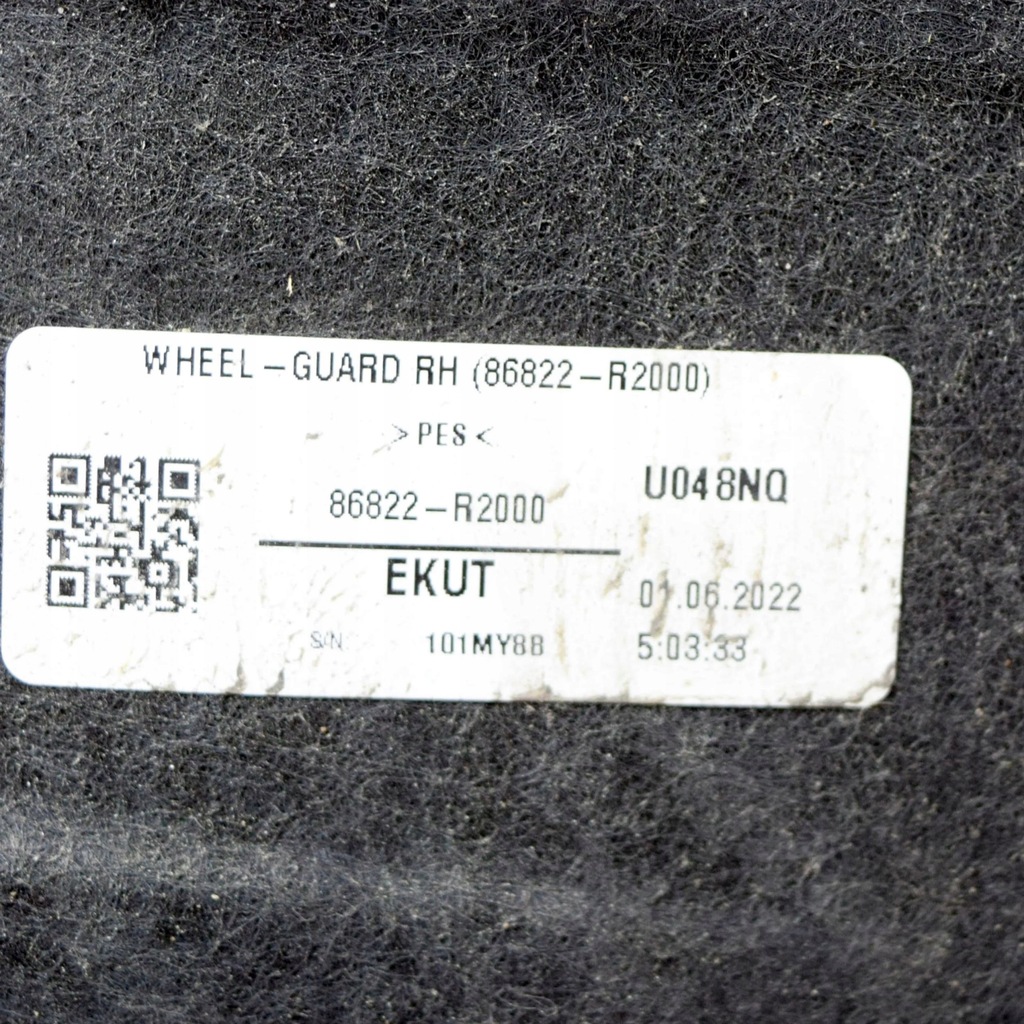 фото №6, Kia sportage 2022 правая сторона подкрылок задние