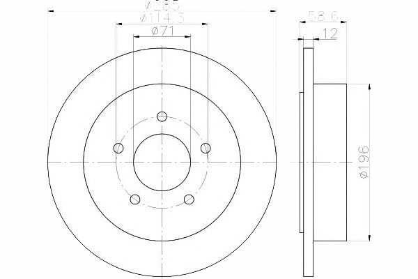 фото №14, Диск ham задня do ford explorer 93-