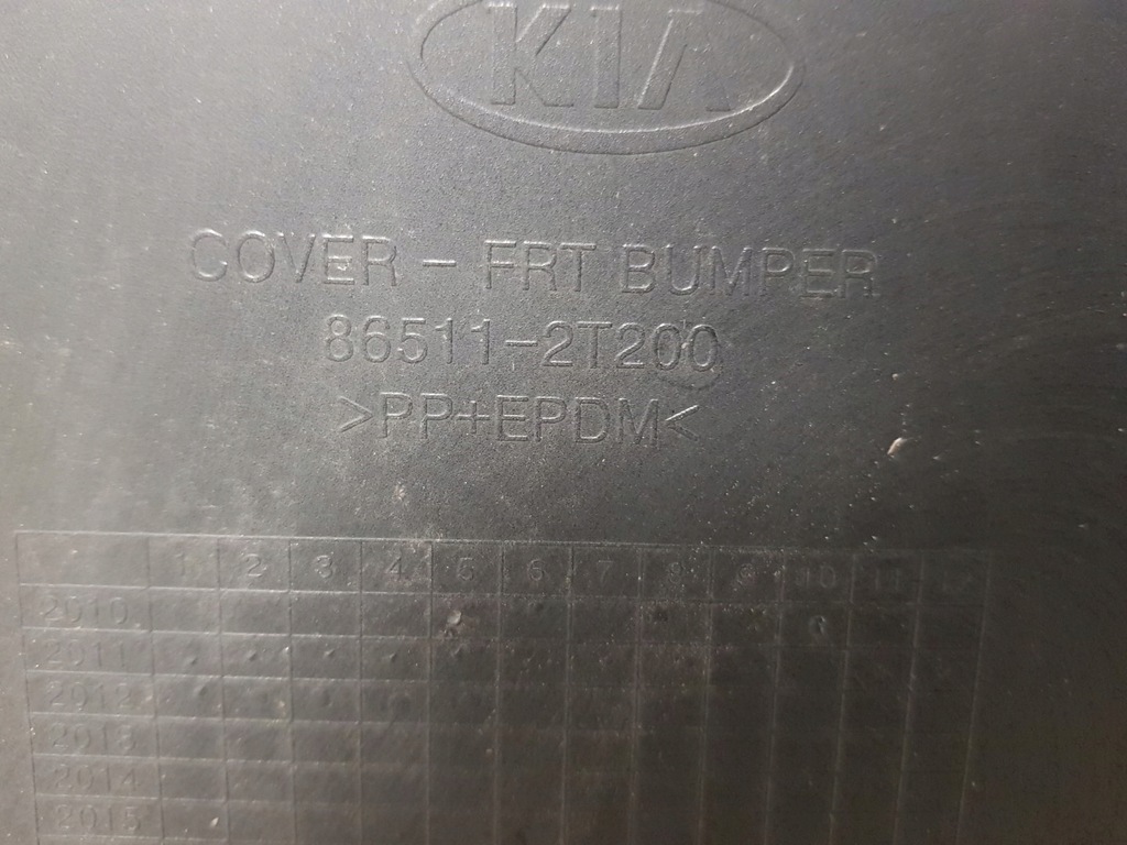 фото №10, Оригинальный бампер передний перед kia optima sx iii 3 lift 13-16 86511-2t200