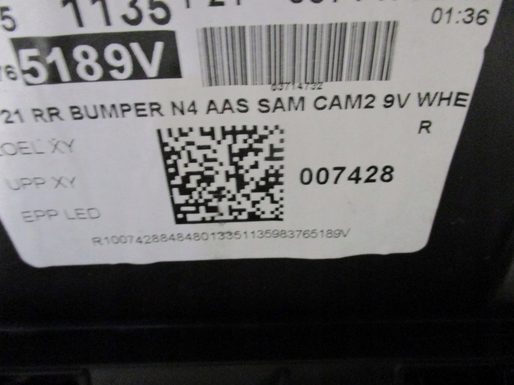 фото №7, Бампер peugeot 208 19r pod 6x pdc задняя задний