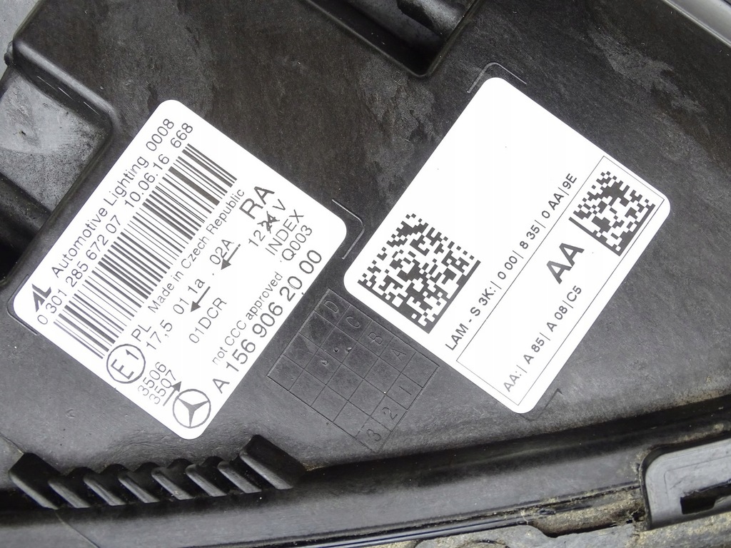 фото №13, Фара лампа правий перед права bi ксенон mercedes gla w156 a1569062000