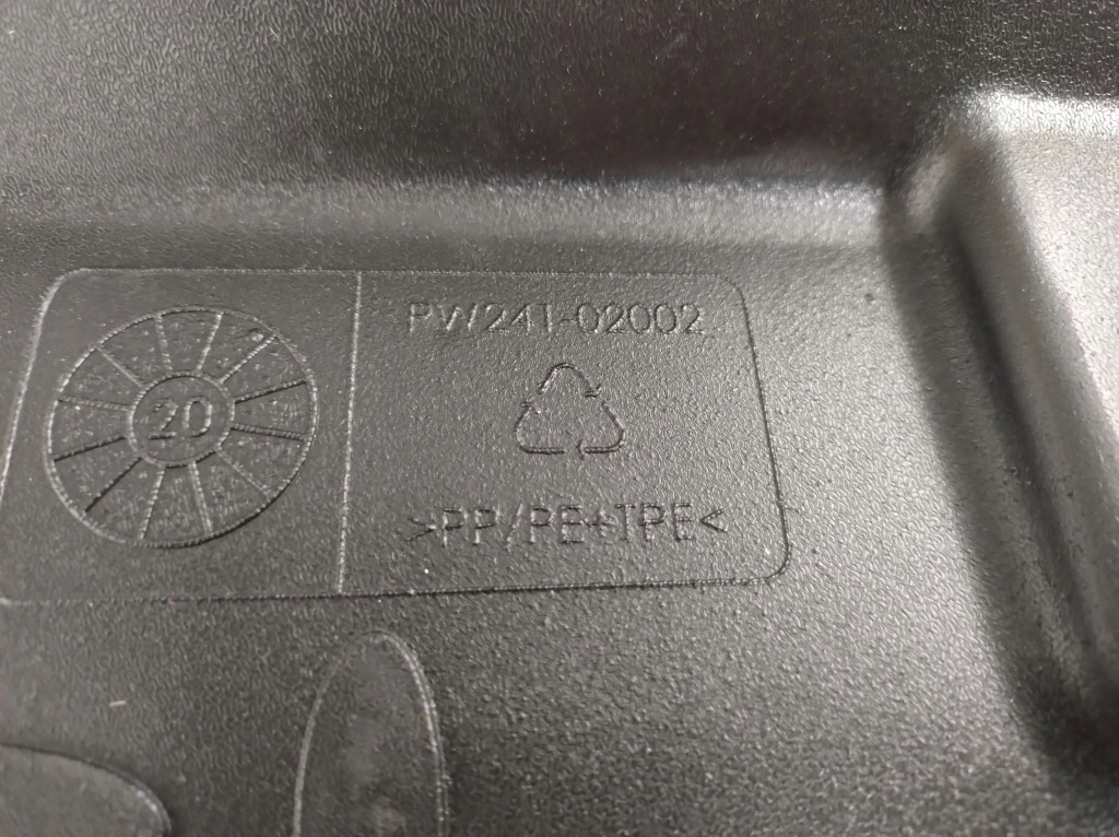 фото №7, Corolla e210 e21 2018-2024 hb резиновый мат багажника niska пол nowa