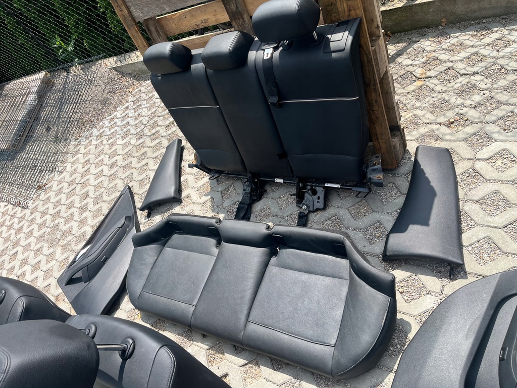 фото №9, Bmw x1 e84 сидіння комплект сидінь заднє сидіння