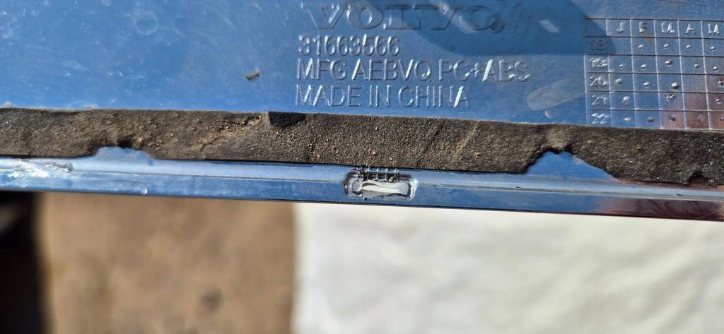 фото №10, Volvo xc90 ii 14- молдинг хром бампера задняя org