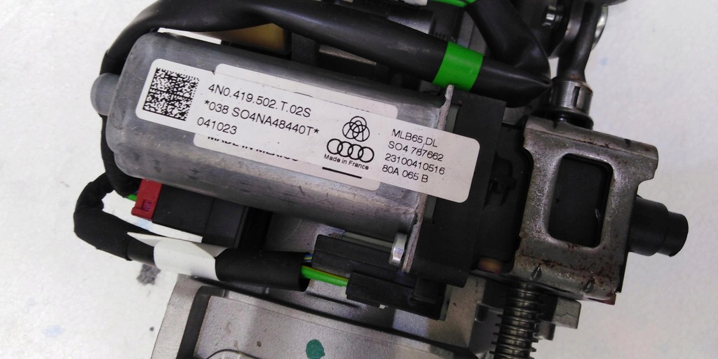 фото №8, Audi rs6 a6 4k c8 колонка рулевая 4n0419502t 8w0927287c 80a907705a