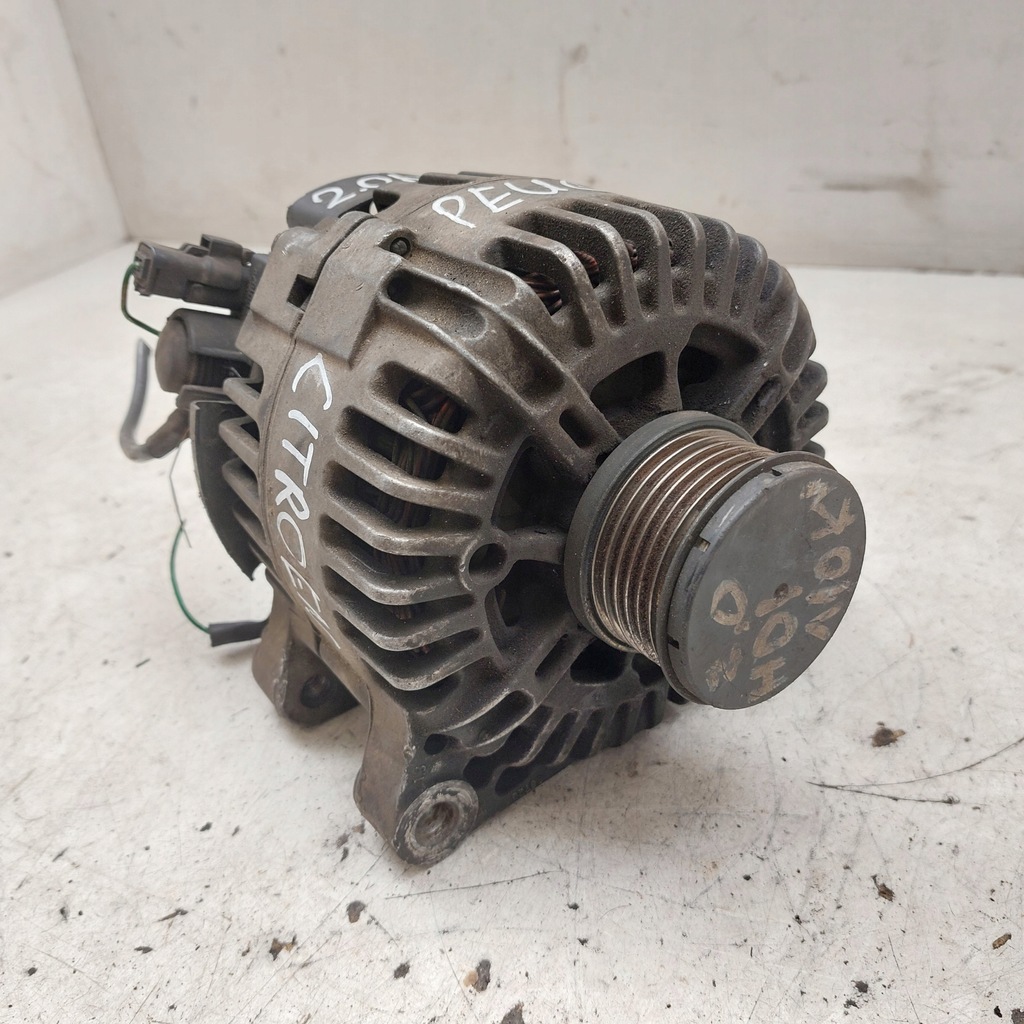 фото №7, Peugeot citroen 2,0hdi генератор valeo 9650358580