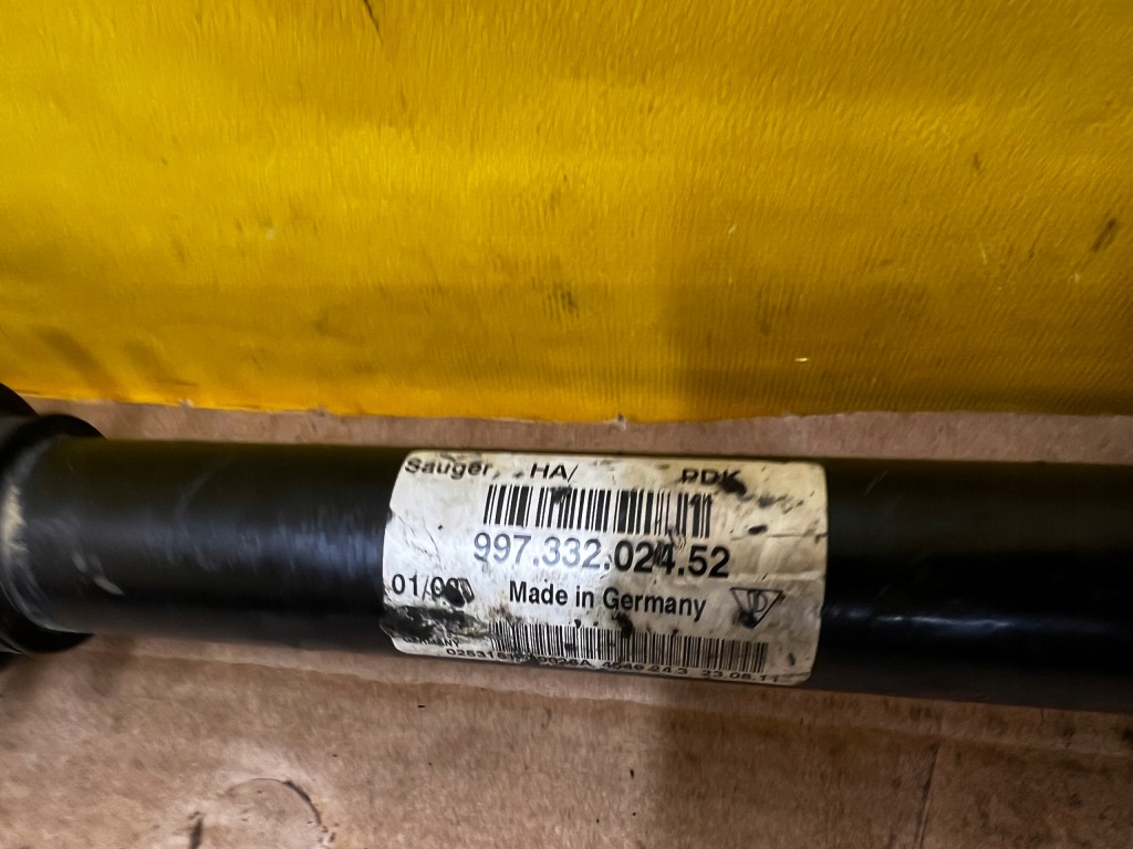 Привідний вал задній задня правий лівий porsche 911 997.2 3.8 pdk Оригінал