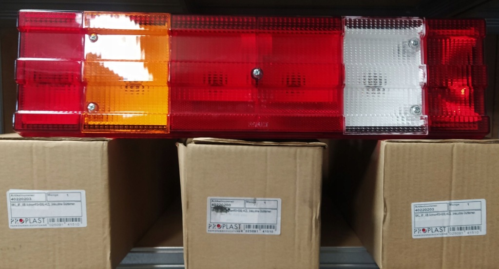 фото №1, Mercedes actros лампа задня ліва proplast 40220203