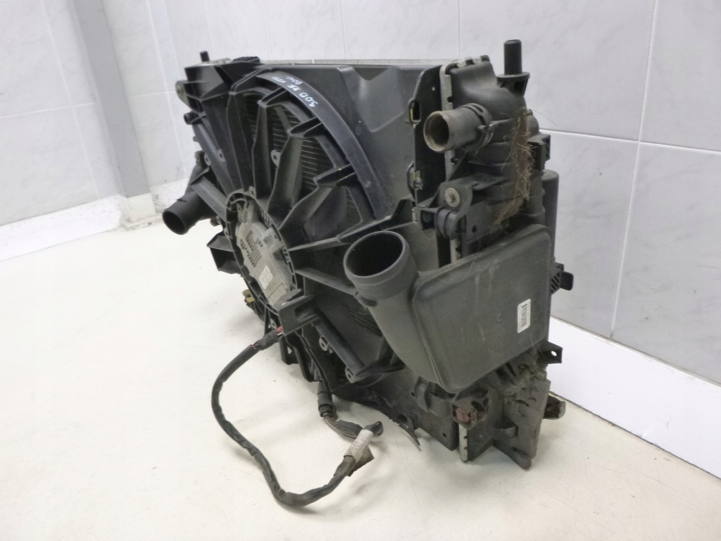 Jaguar xf x250 3.0 d комплект  радиатор вентилятор с Разборки