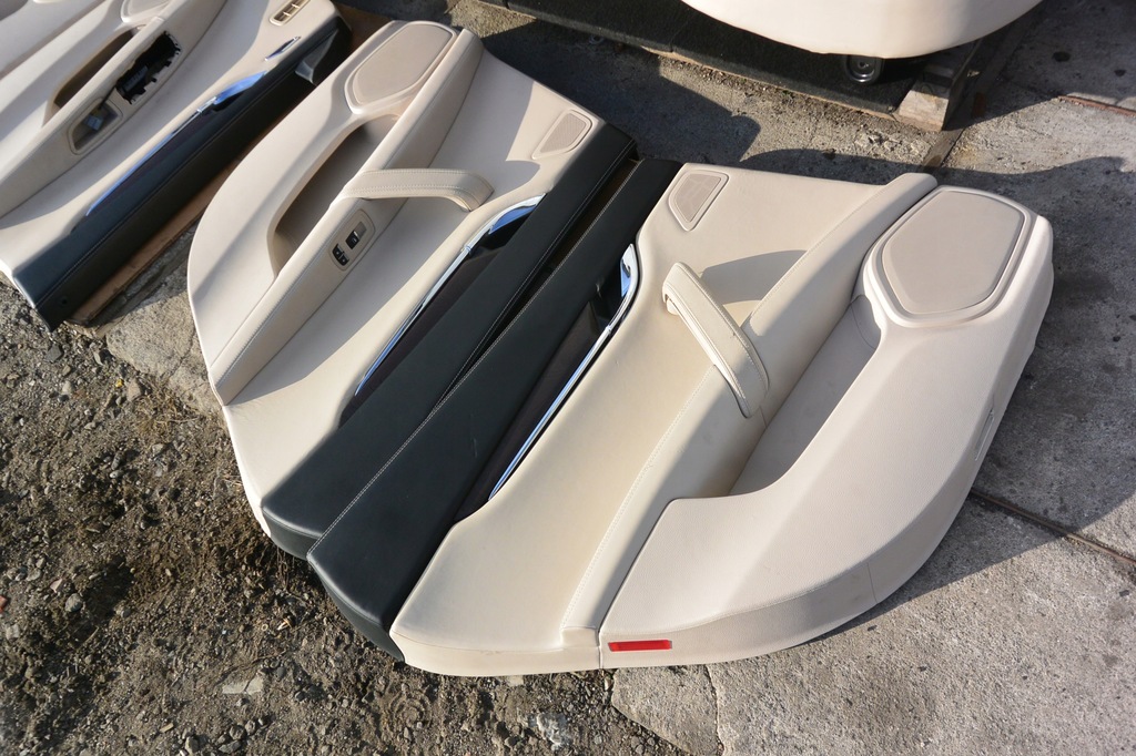 фото №12, Сиденья заднее сиденье обшивки beż maserati quattroporte vi uk комплект