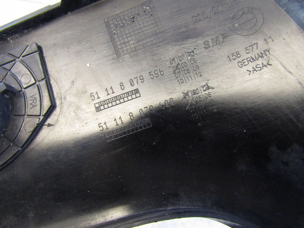 фото №12, Bmw 3 g20 g21 m-pakiet молдинг бампера правая перед 8079596