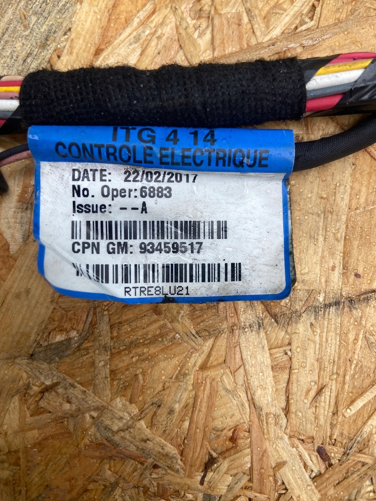 фото №6, Жгут электропроводка кузов бампера лампа задняя vivaro b 93459517 241632637r