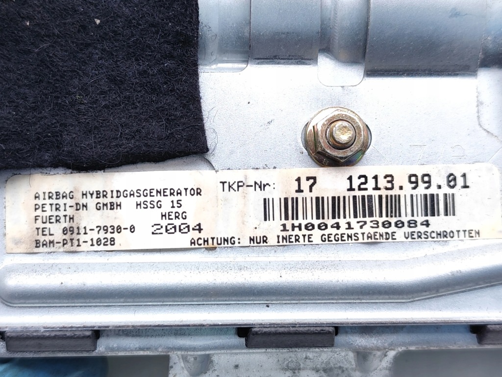 фото №7, Chrysler crossfire подушка повітряна подушка безпеки двері передніх лівий 2003 3.2