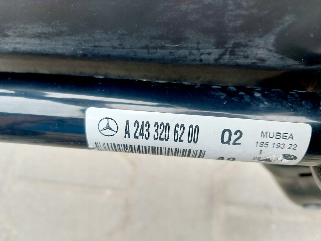 фото №13, Mercedes eqb n243 x243 23r. подрамник подрамник подрамник подвеска перед