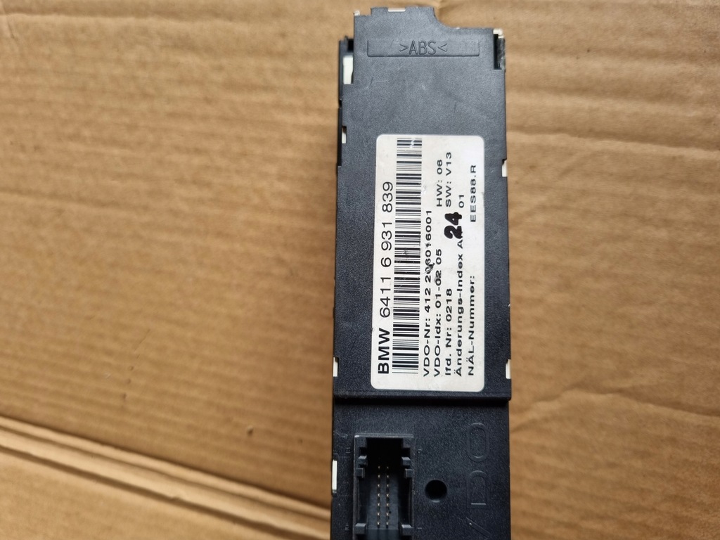 фото №11, Bmw e46 панель обдув кондиціонера 64116931839