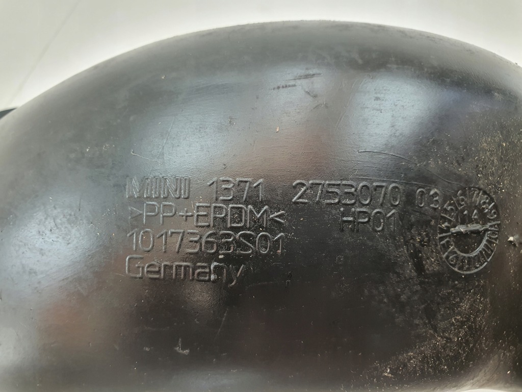 фото №4, Шланг повітрозабірник повітря mini s r55 r56 r57 2753070