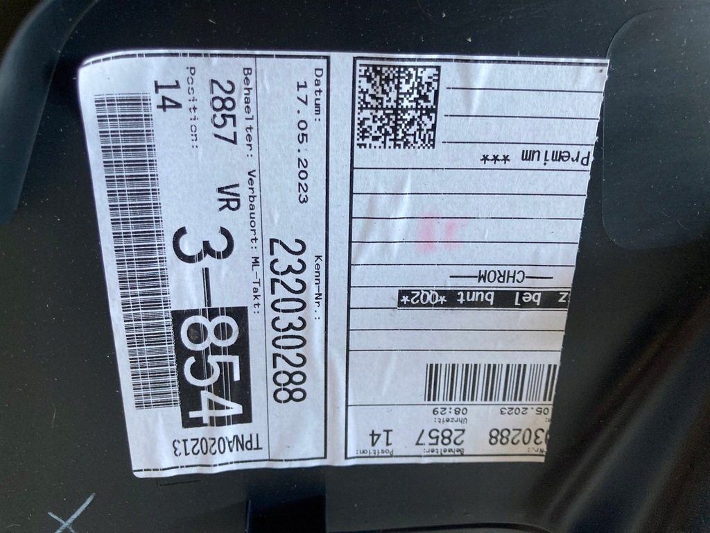 фото №10, Audi a3 8y обшивка двері правий перед ambiente led