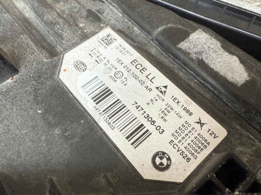 Лампа лампы правая левая full led bmw 3 f30 f31 европа 7471306 7471305 с Разборки