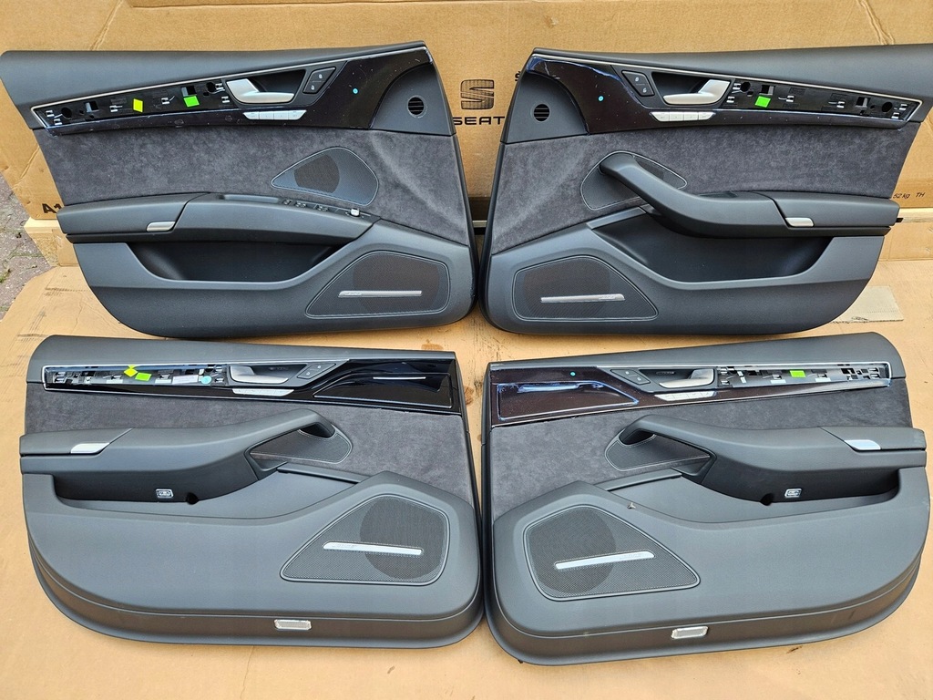 фото №13, A8 d4 lift long сиденье сиденья заднее сиденье кожа вентилируемые обшивки обивка