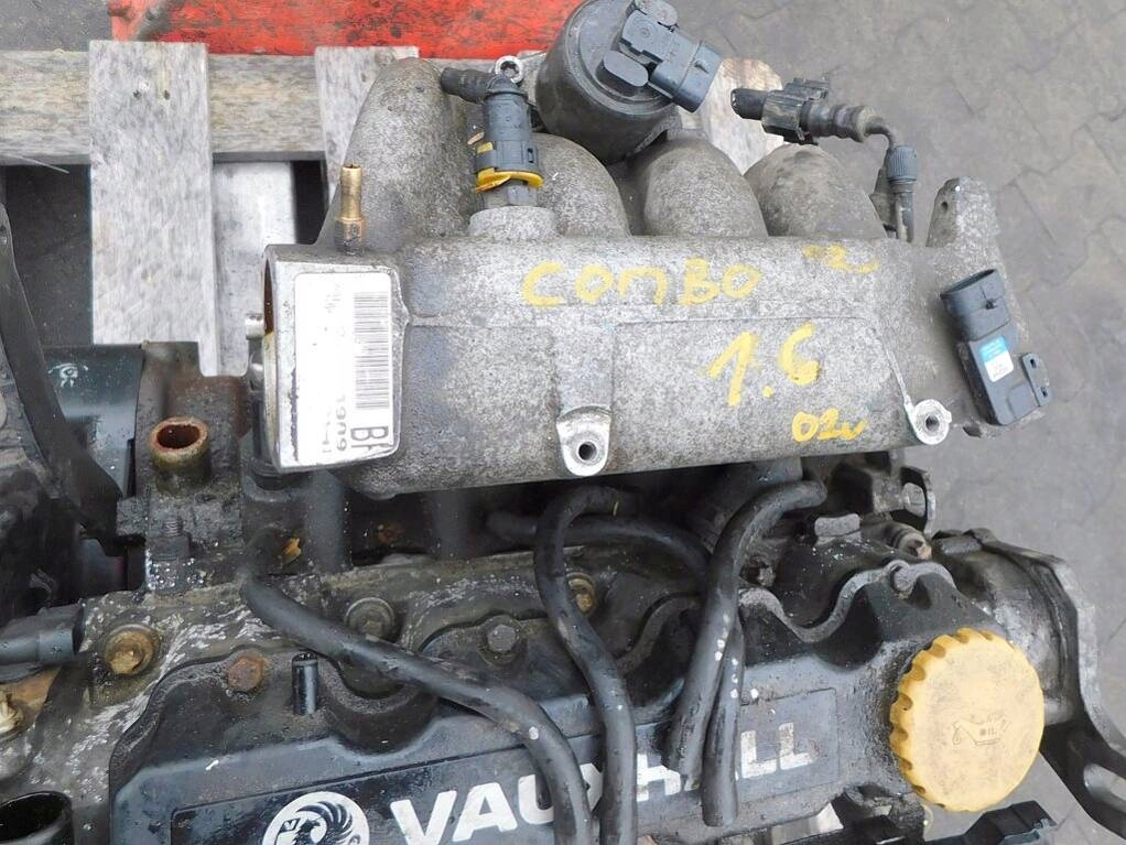 фото №10, Opel combo b 1.6 2002r двигун kompletny z16se