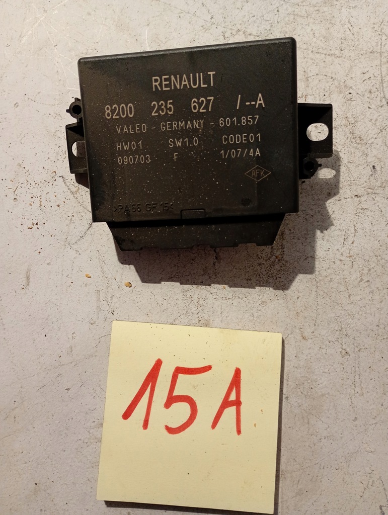 фото №1, Renault scenic ii 8200235627 модуль паркування pdc
