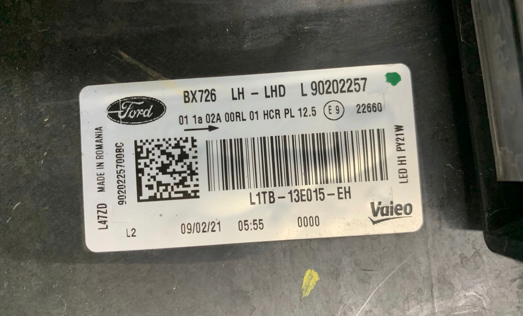 фото №9, Лампа передня ліва ford puma mk2 led лівий перед