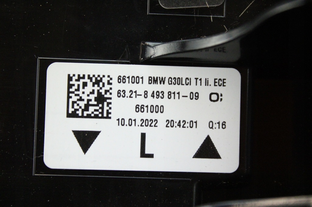 фото №10, Лампа левый задняя led bmw 5 g30 m5 f90 8493811 europa оригинал