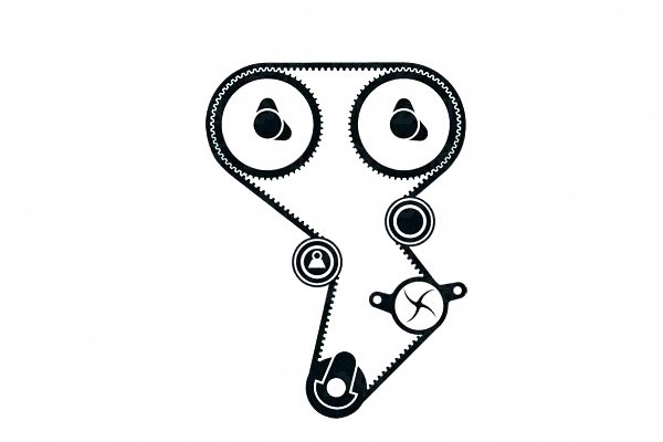 фото №8, Набір розподільного валу mitsubishi carisma 1,8 16v 95-