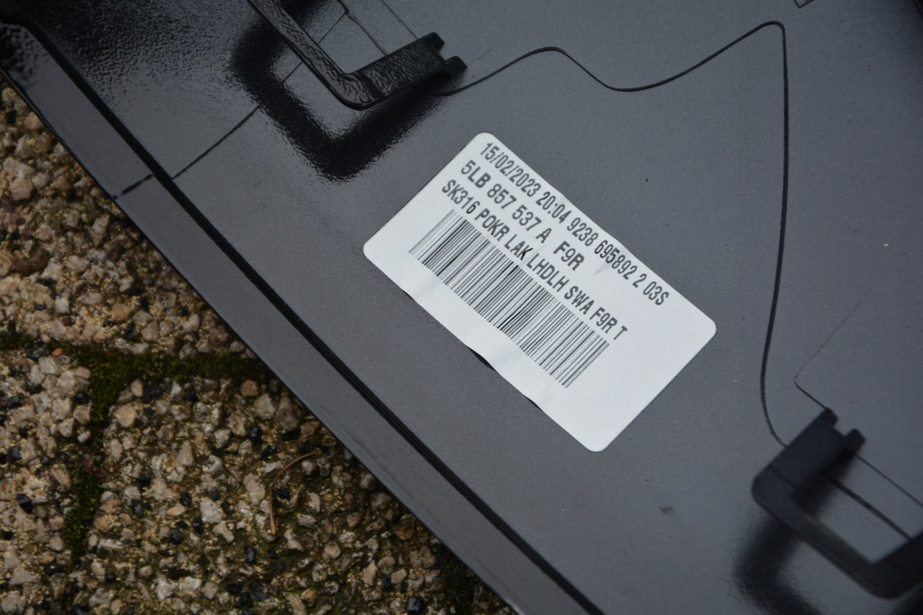 фото №11, Корпус зеркало pod датчик pola левая skoda enyaq iv 5lb857537a