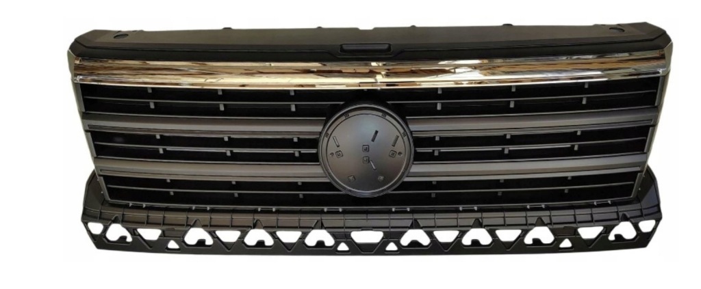 фото №1, Vw crafter 17- решётка радиатора радиатора решётка радиатора чёрный + хром 7c0853653