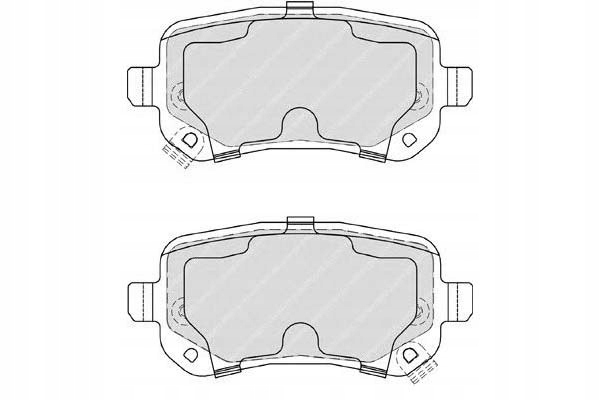 фото №1, Ferodo fdb4196 набор тормозных колодок тормозных, тормоза дисковые