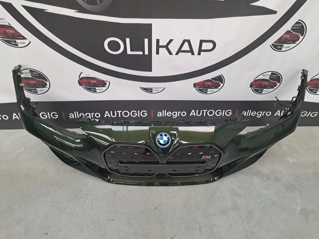 фото №7, Bmw i4 g26 m-pakiet бампер перед оригінал c4e камера 6 pdc комплект