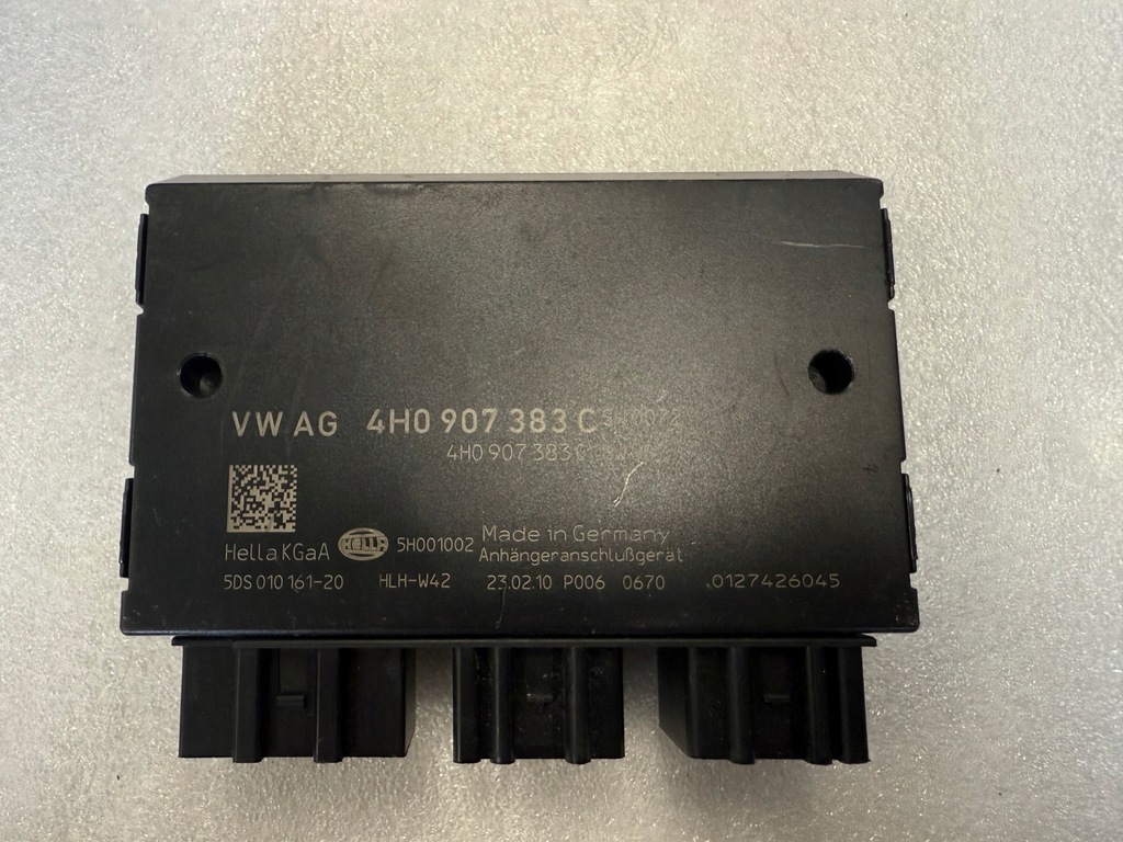 фото №1, Audi a6 c7 блок керування фаркоп 4h0907383c....