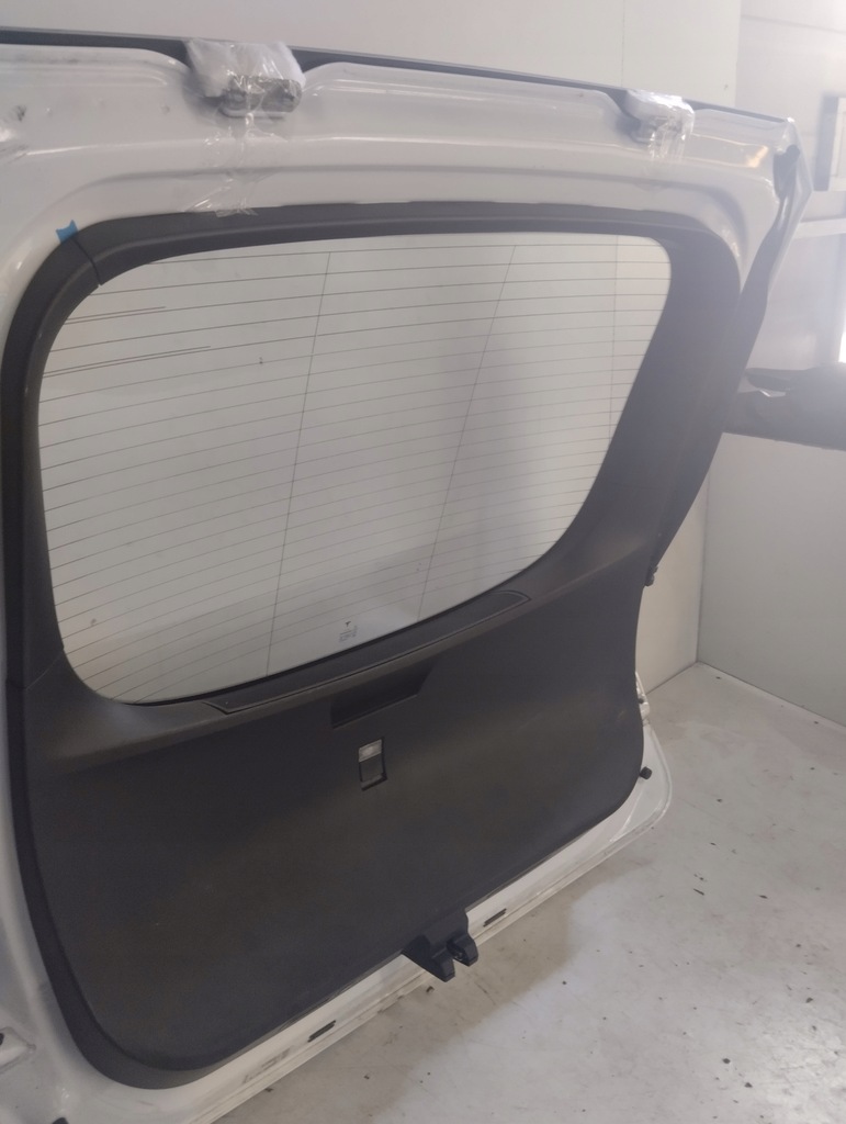 фото №16, Tesla s крышка багажника багажника комплектная белый