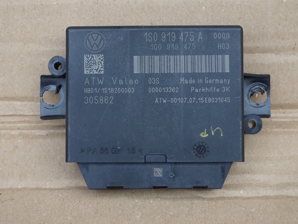 фото №1, Vw up модуль pdc парковки 1s0919475a