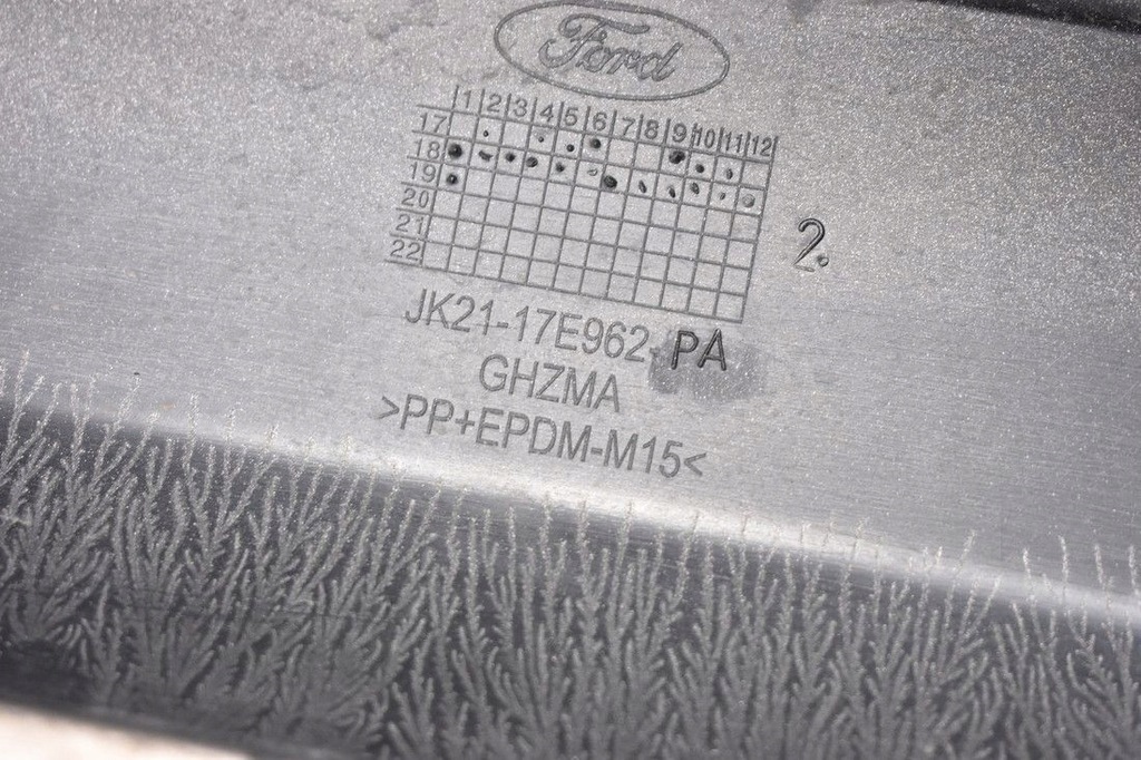 фото №11, Бампер задня задній pdc ford transit custom 12-