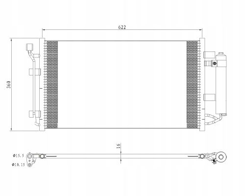 фото №8, Nrf 350493 конденсатор, кондиціонер