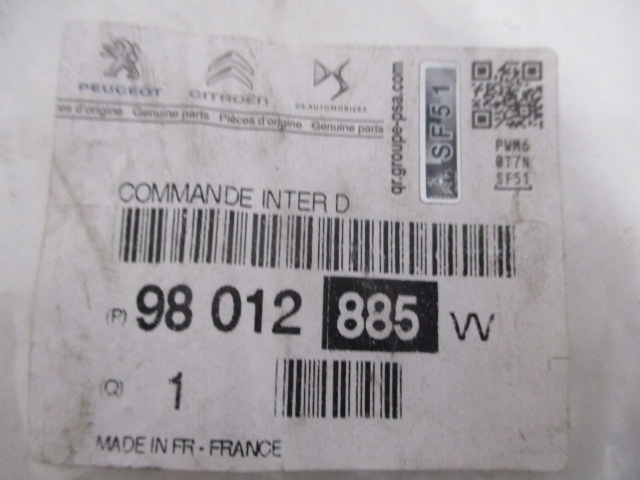 фото №7, Citroen c4 cactus ручка внутренняя правая задняя nowa 98012885vv