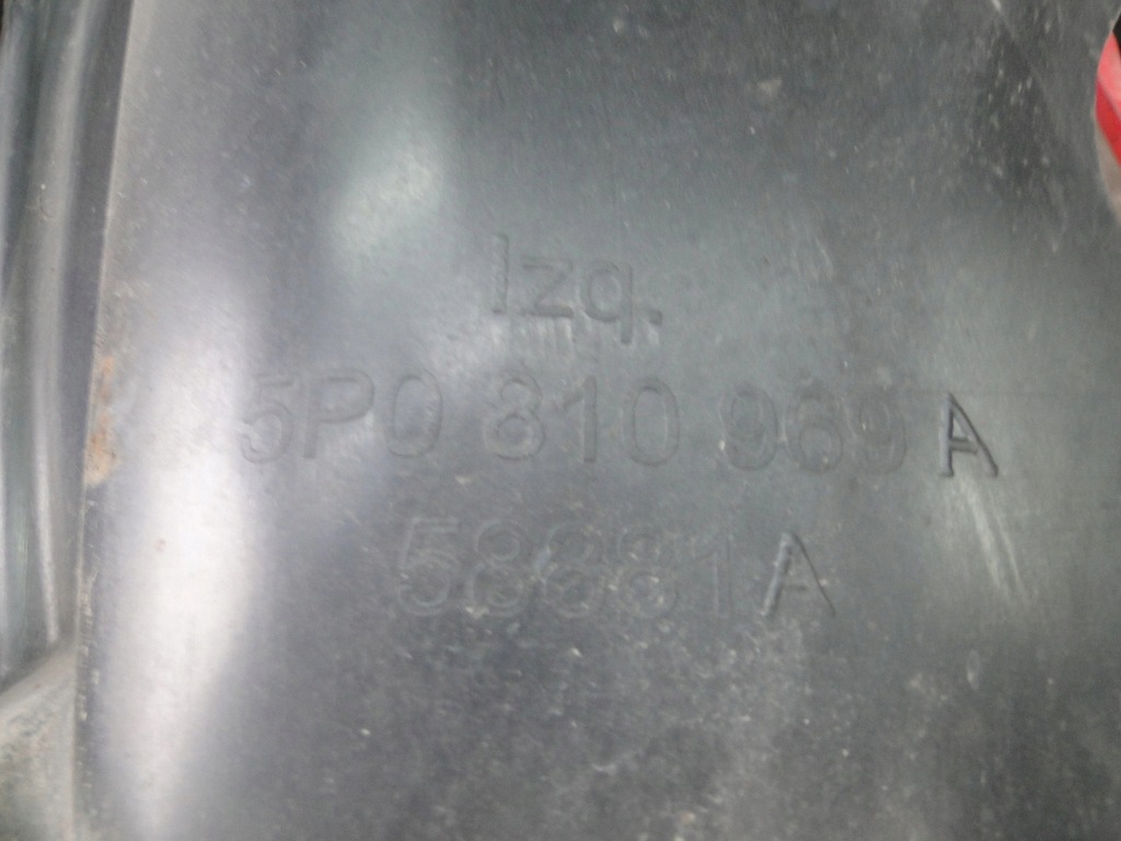 фото №7, Подкрылок задние 5p0 5p0810970c/969a seat altea 2004r.