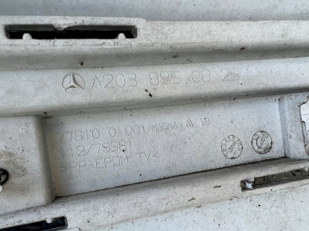 фото №6, Бампер задняя задний mercedes c w203 203 sedan