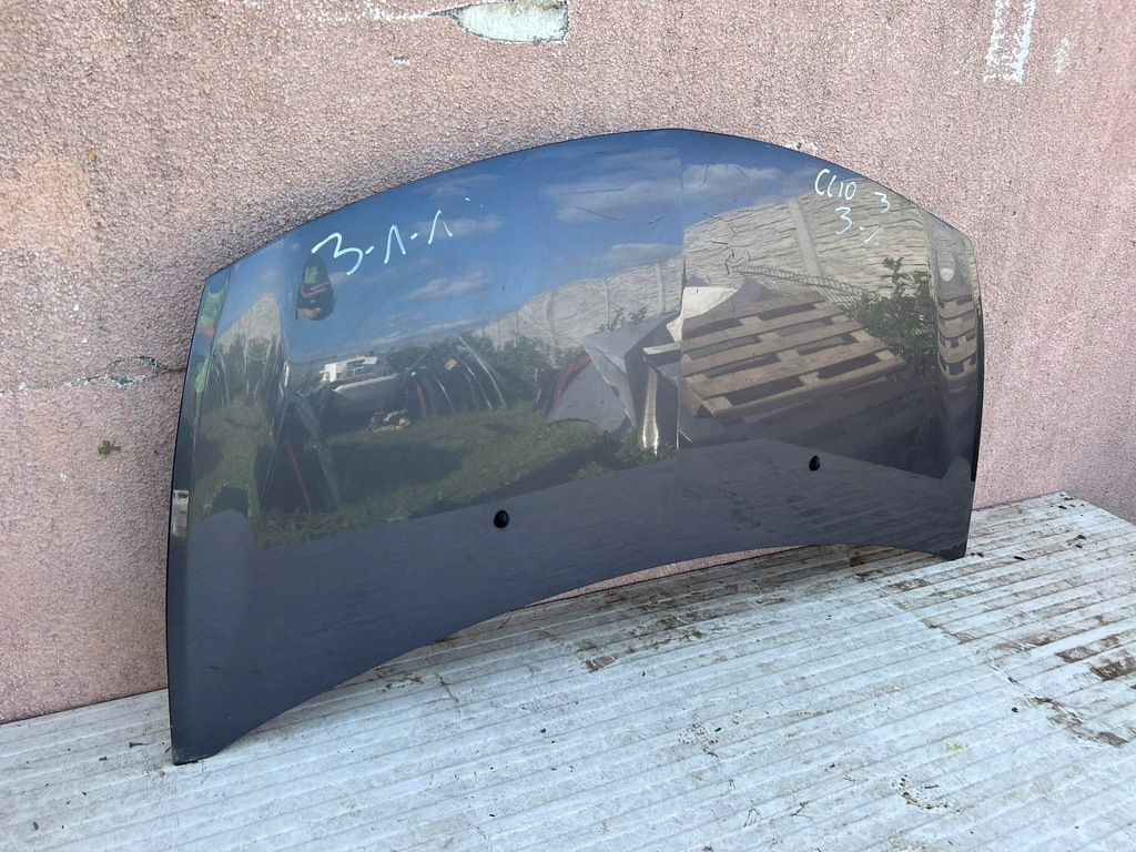 фото №3, Капот крышка двигателя renault clio original