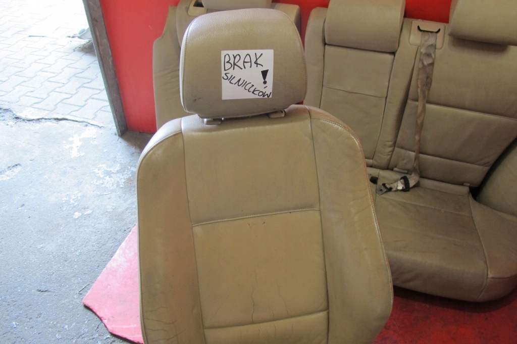 фото №10, Bmw x5 e53 lci lift сидіння сидіння заднє сидіння обшивки двері шкіра світла kpl