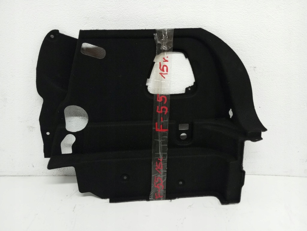 фото №1, Оббивка обшивка багажника mini f55