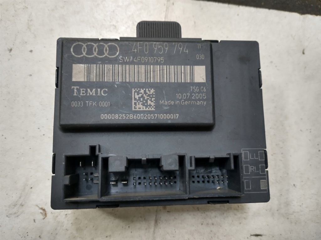 фото №1, Модуль блок керування двері audi a6 c6 4f0959794