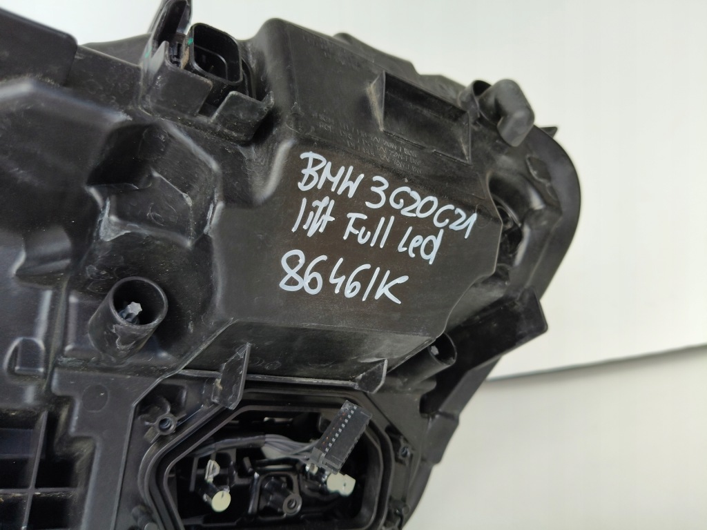 фото №8, Лампа права фара bmw 3 g20 g21 lift full led niebieska