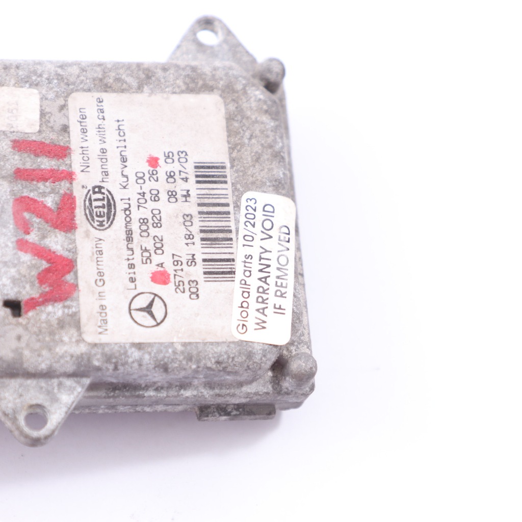фото №10, Mercedes w209 w211 модуль поворота преобразователь ксенон a0028206026