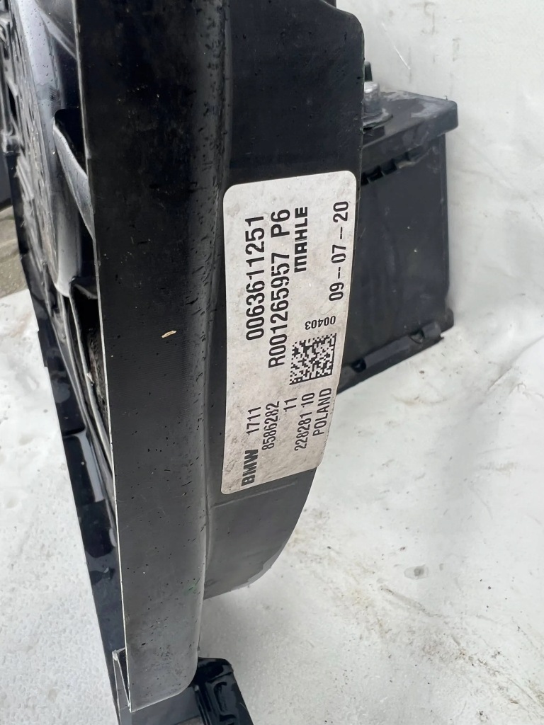 Вентилятор радіатора bmw mini f39 f45 f45 lci f46 f48 f54 f60 f54 lci Доставка