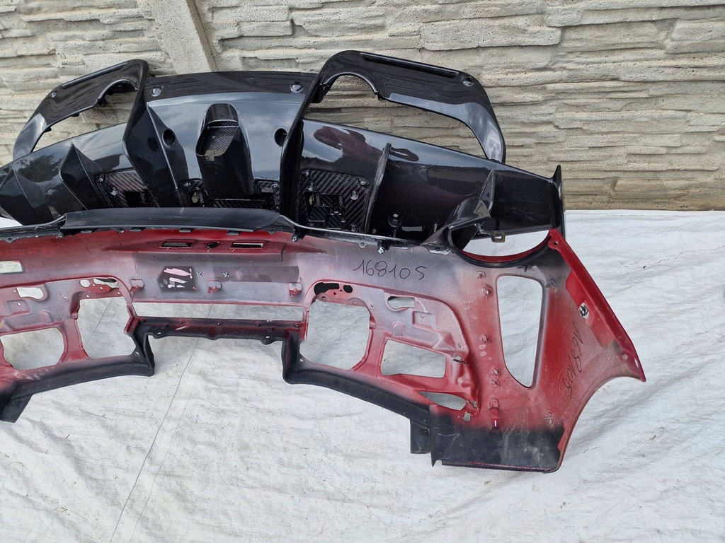 фото №15, Ferrari 488 pista бампер карбон дифузор