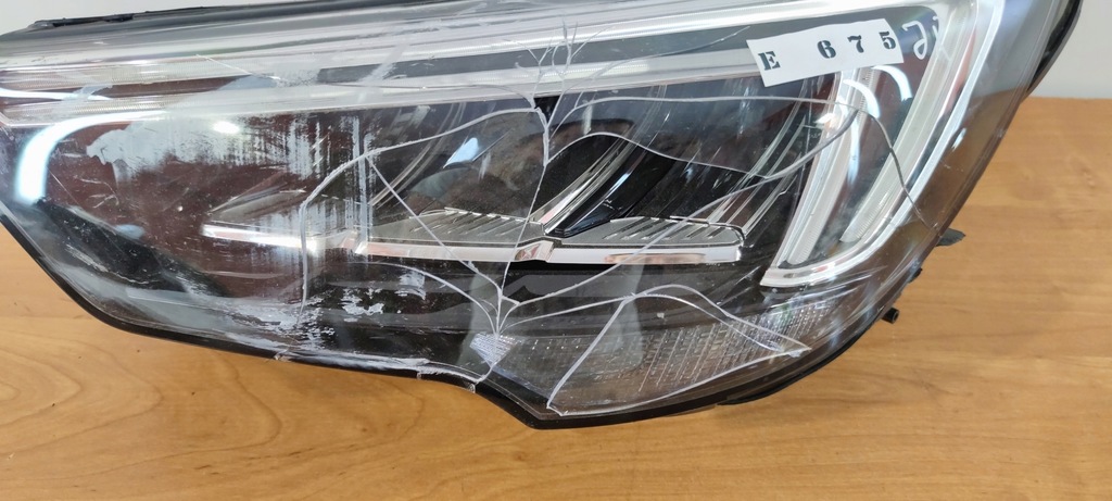 фото №2, Crossland x lift ліва лампа перед full led + jeż